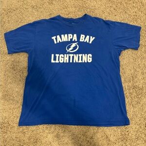 Fanatics Blue Tampa Bay Lightning Tee